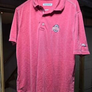 Tommy Bahama Pink Polo Shirt